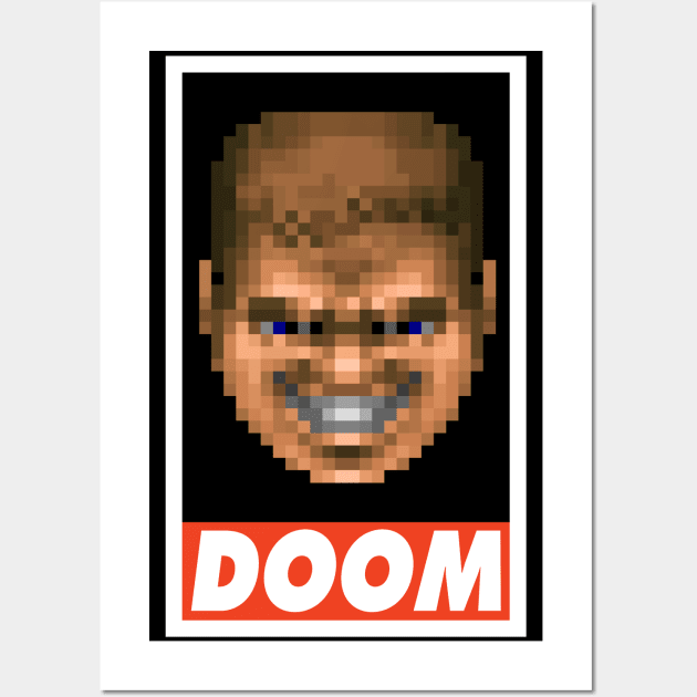 Doom Wall Art by Nerd_art